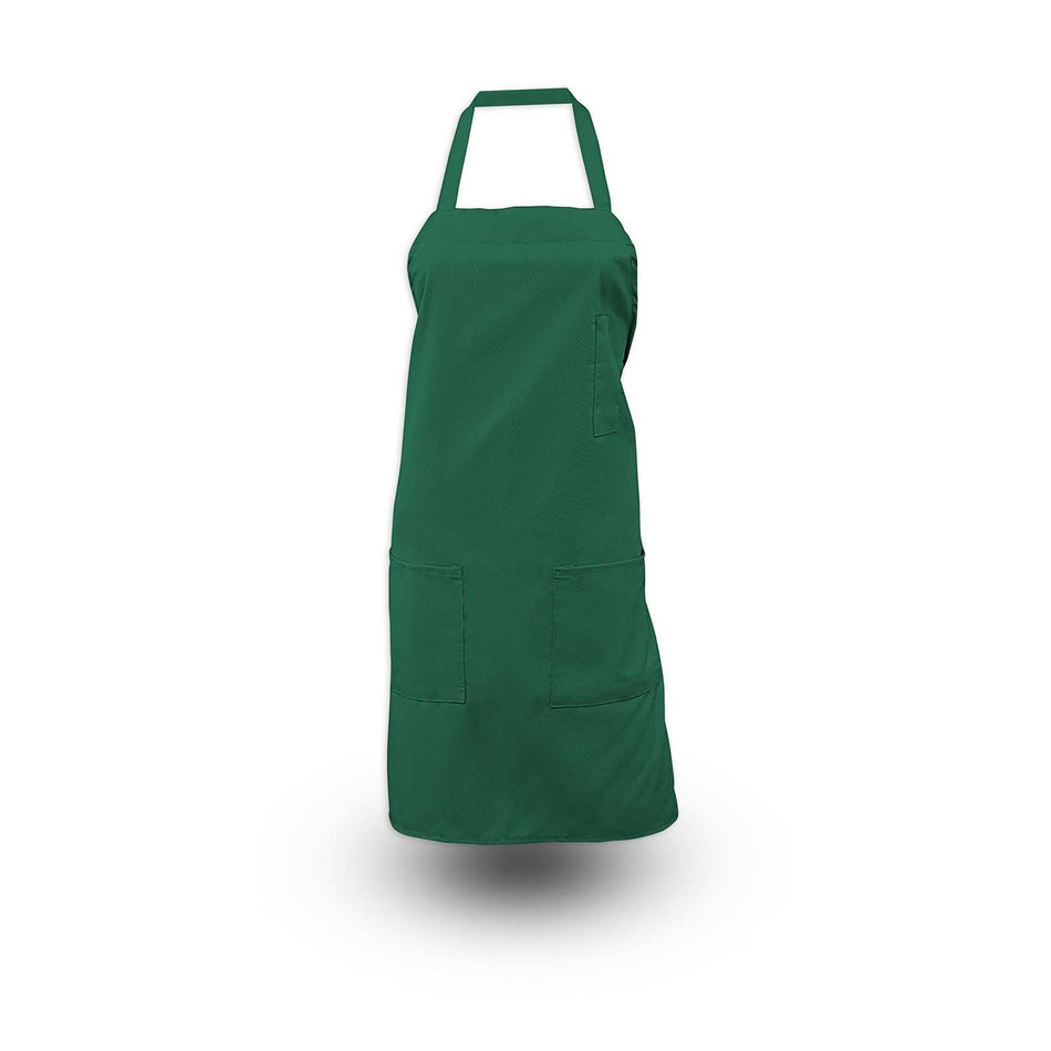 3-Pocket Bib Apron - Sold by the Dozen