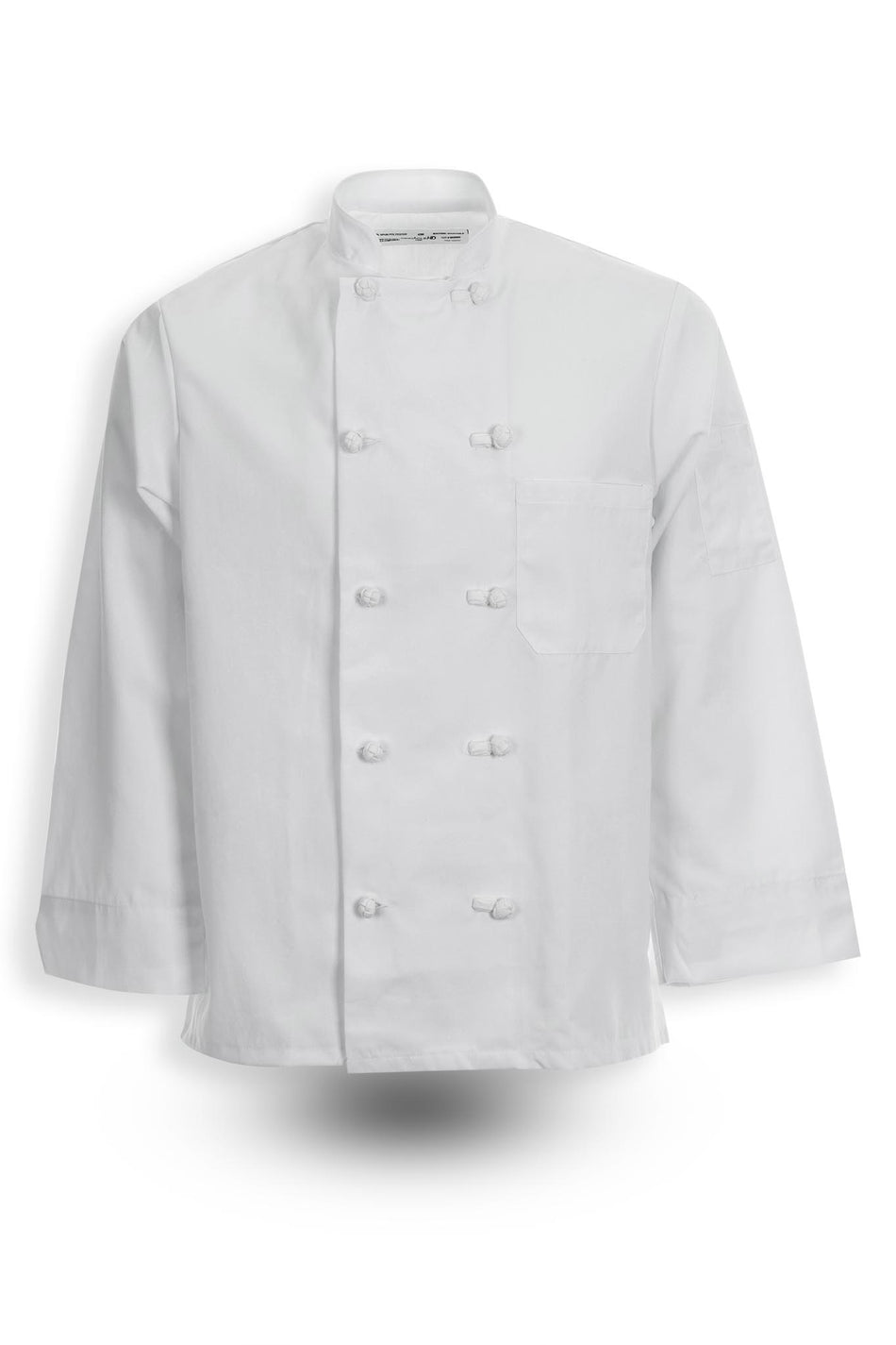 Full-Sleeve Knot Button Chef Coat
