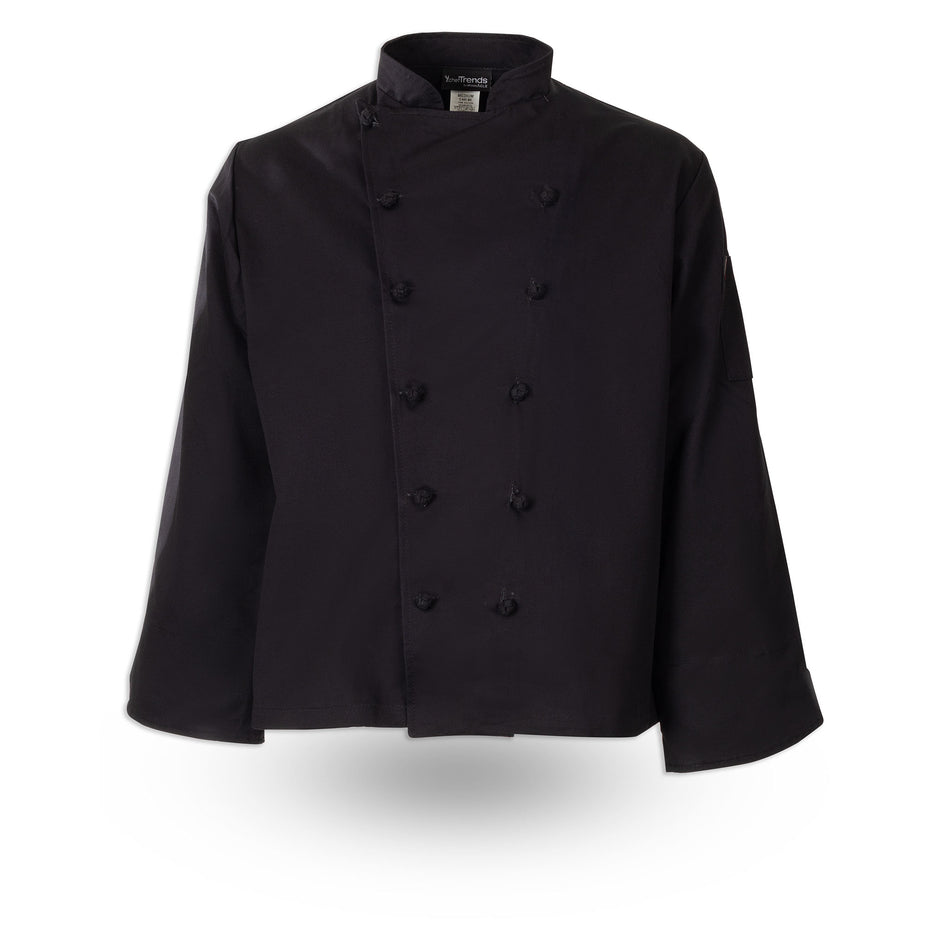 C440 Executive Chef Coat, French Cut, Knot But