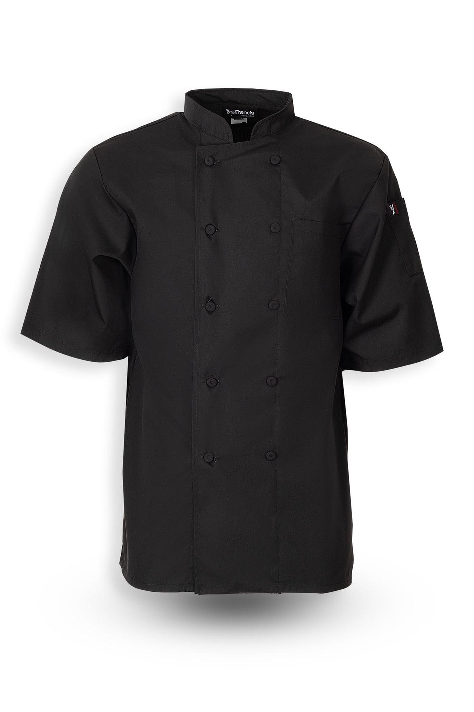 Short-Sleeve Keep Kool™ 1/2 Mesh Back Chef Coat