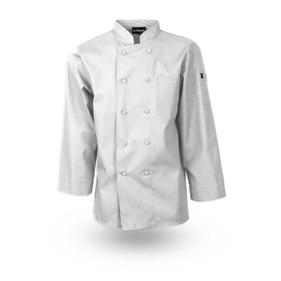 Full-Sleeve Keep Kool™ 1/2 Mesh Back Chef Coat