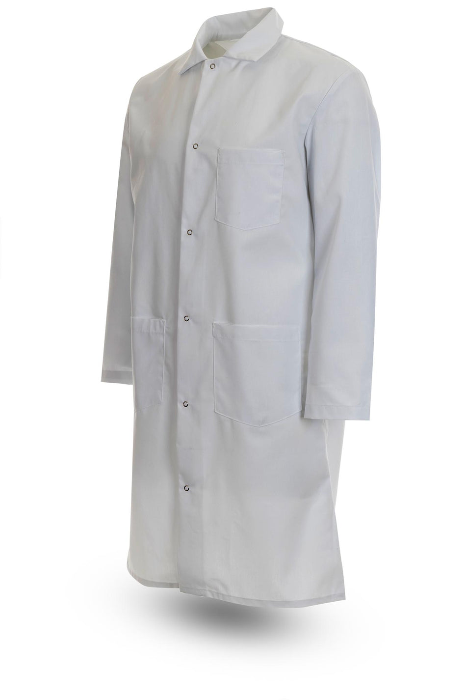 F380 Butcher Frock, 3 outside pockets, Spun Poly