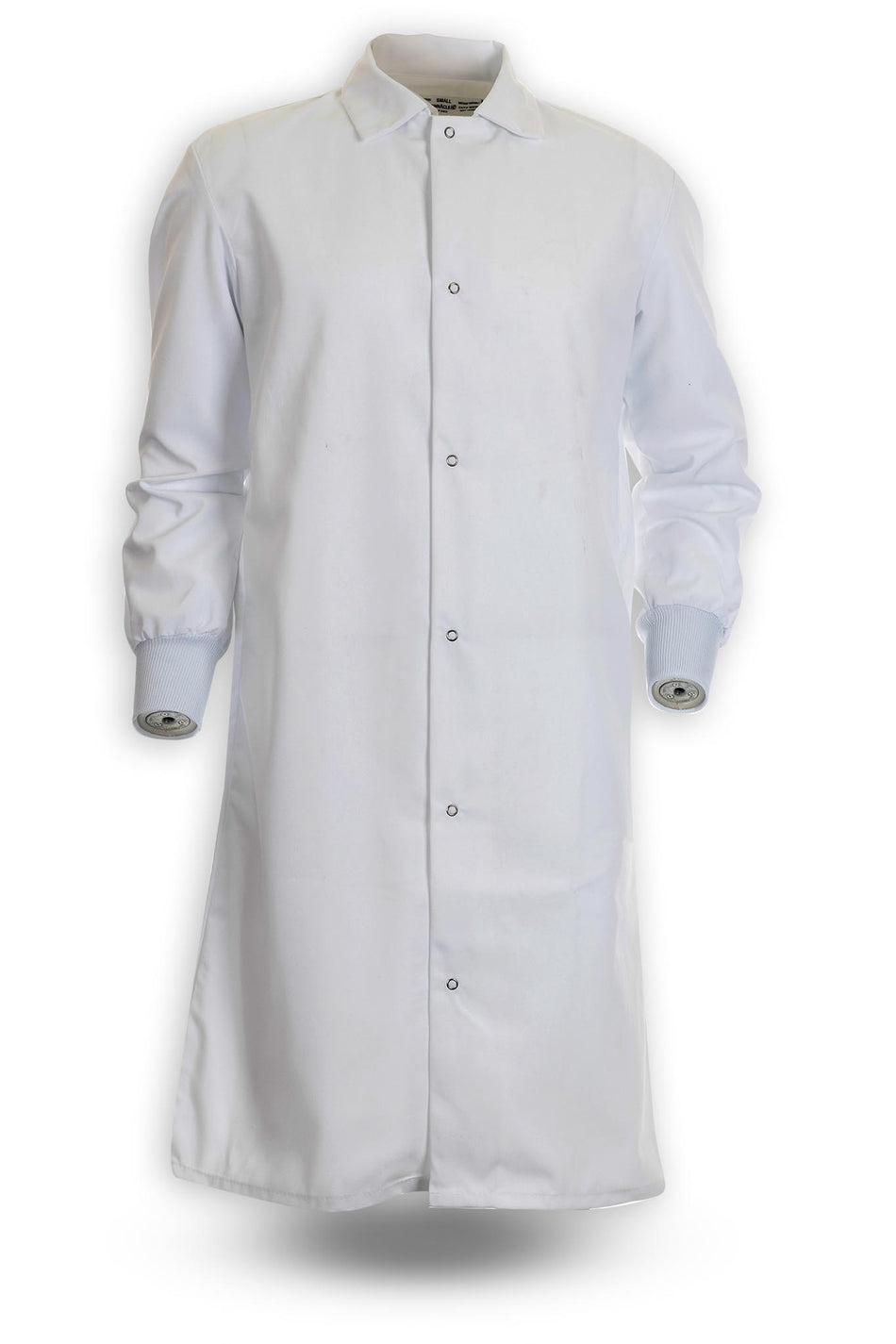 F382 Butcher Frock, Knit Cuffs, No Pocket