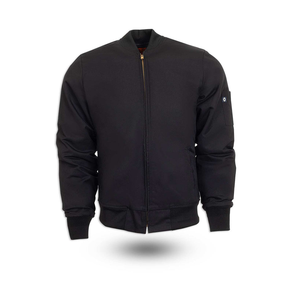 Men's Lined Team Jacket with Knit Cuffs