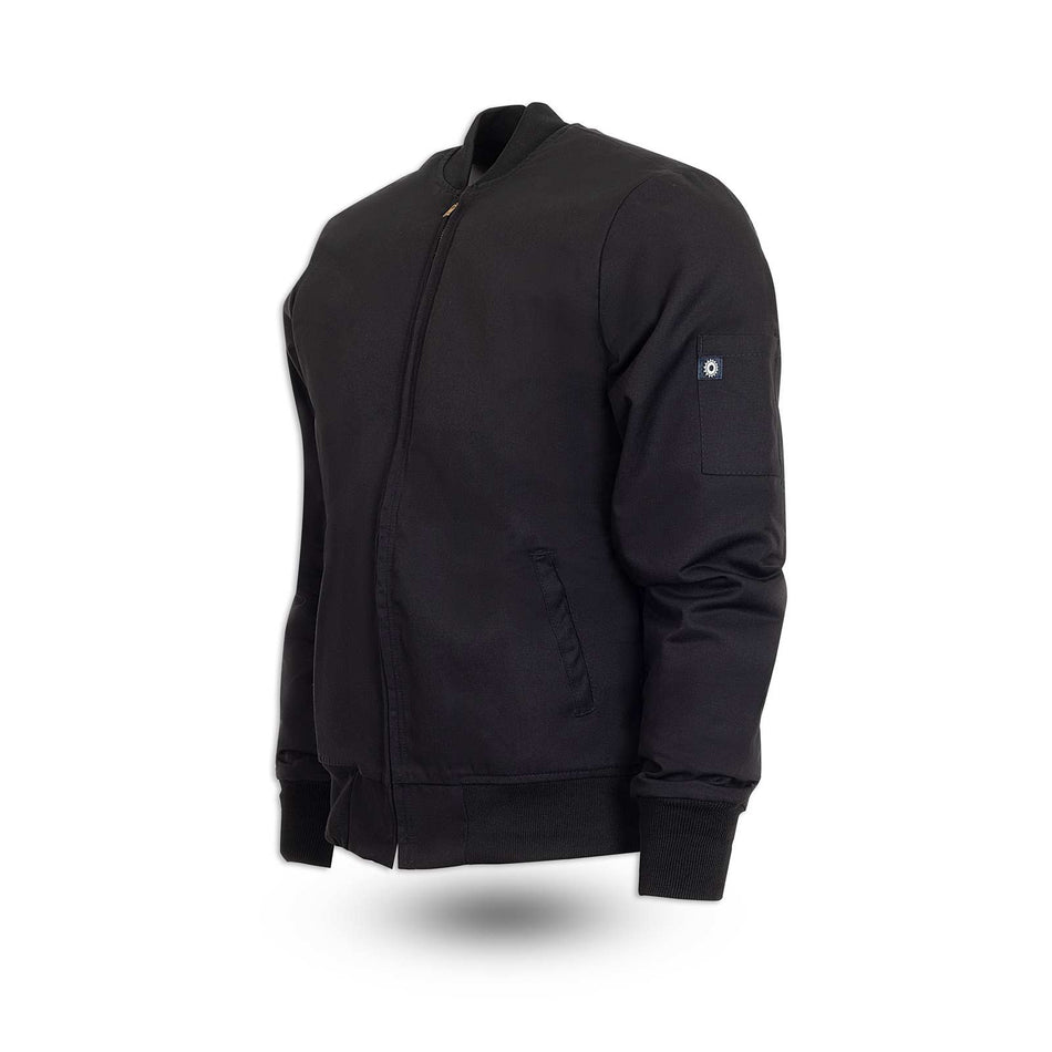 Men's Lined Team Jacket with Knit Cuffs