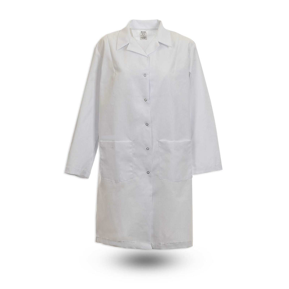 Women’s Button Gripper Snap Lab Coat