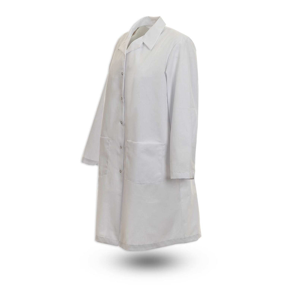 Women’s Button Gripper Snap Lab Coat