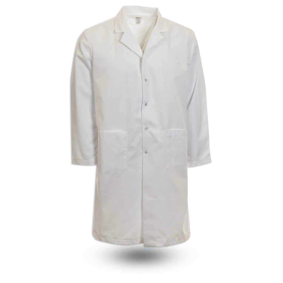Men’s Gripper Snap Lab Coat