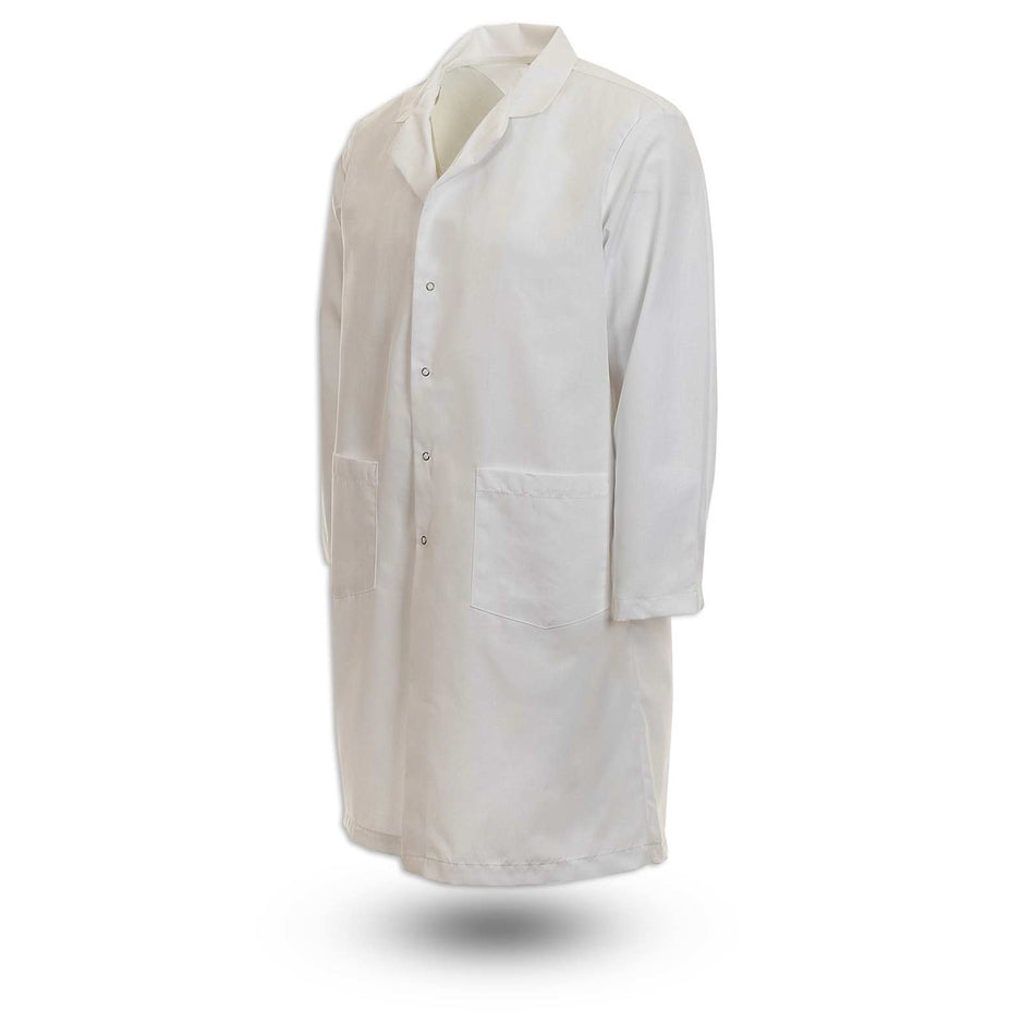 Men’s Gripper Snap Lab Coat