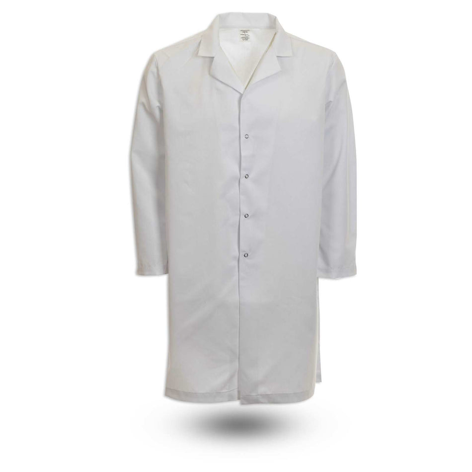 Men’s Gripper Snap No Pocket Lab Coat
