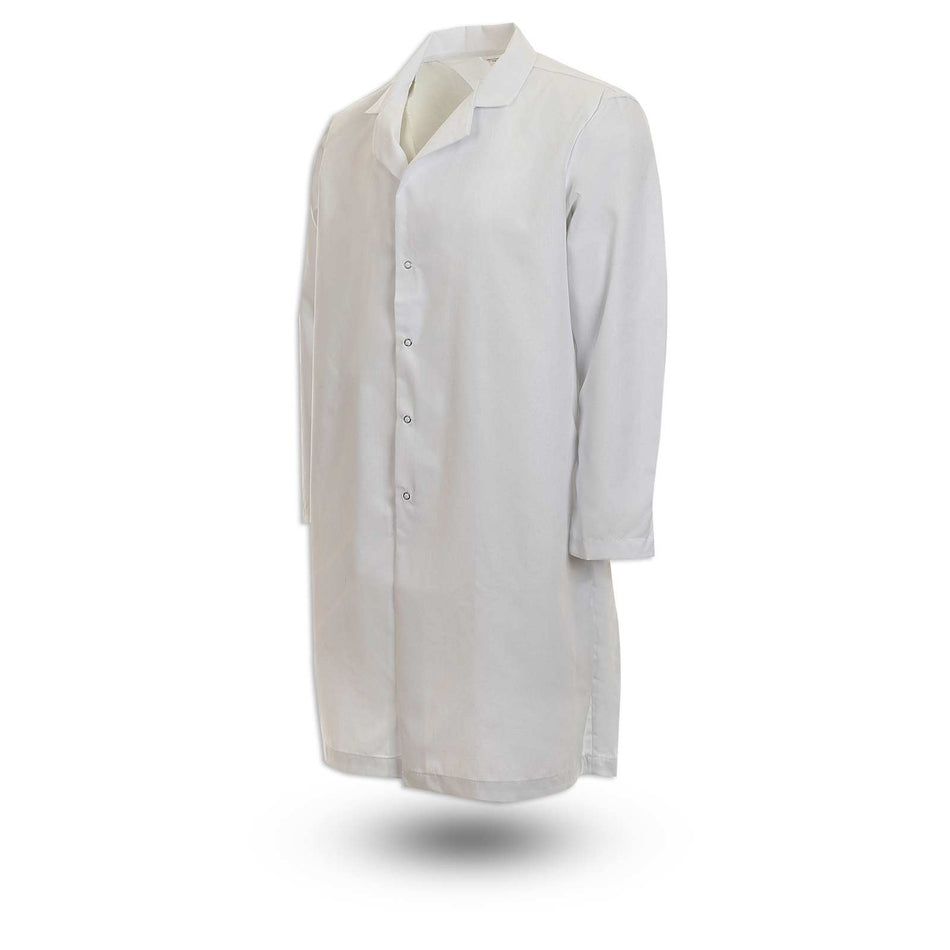 Men’s Gripper Snap No Pocket Lab Coat