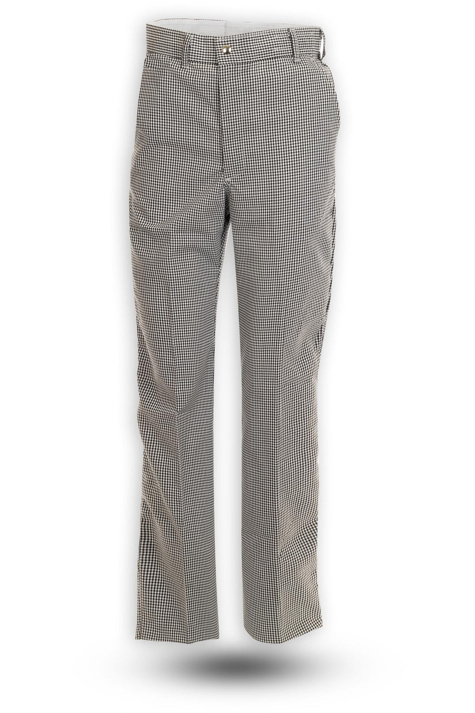 P300 Chef Pant, yarn dyed check, zipper closure