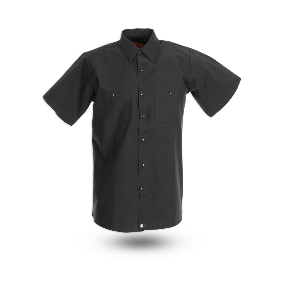 Men’s Short-Sleeve Industrial Workwear Shirt