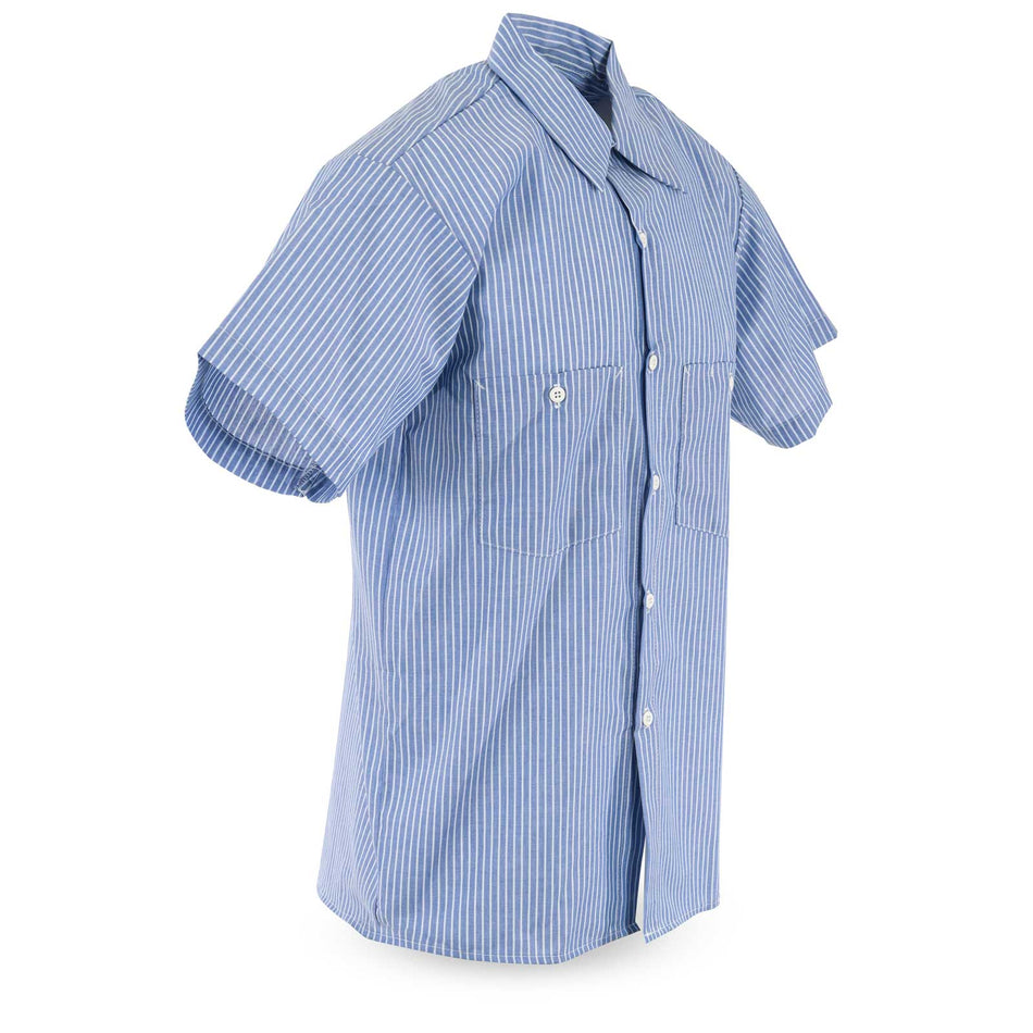 Men’s Short-Sleeve Industrial Workwear Shirt