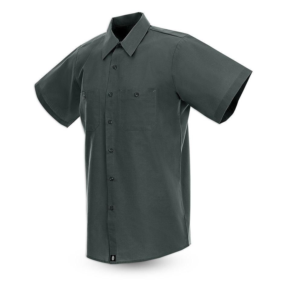 Men’s Short-Sleeve Industrial Workwear Shirt