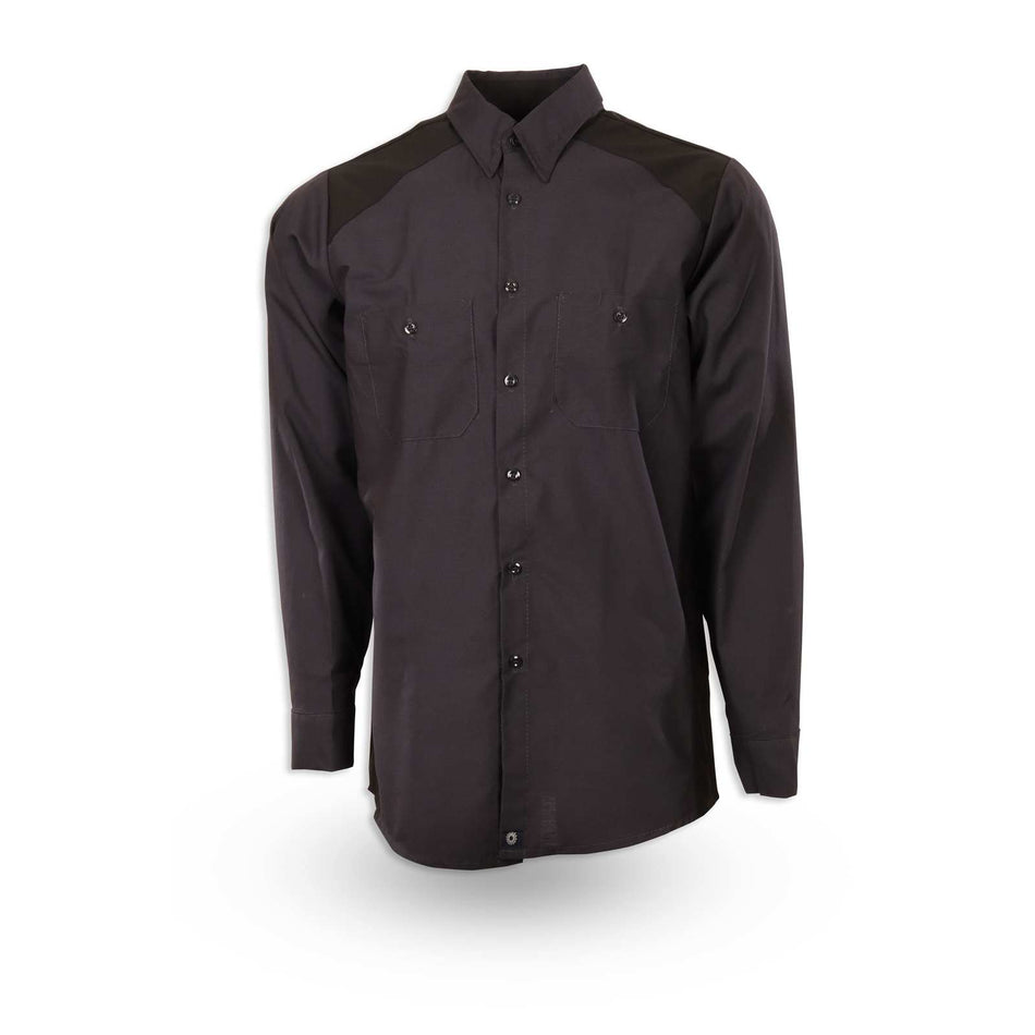 Long-Sleeve Motorsport Industrial Work Shirt