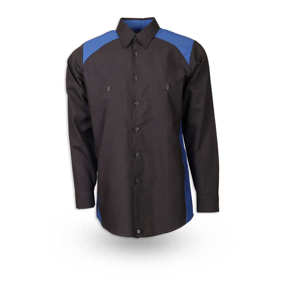 Long-Sleeve Motorsport Industrial Work Shirt