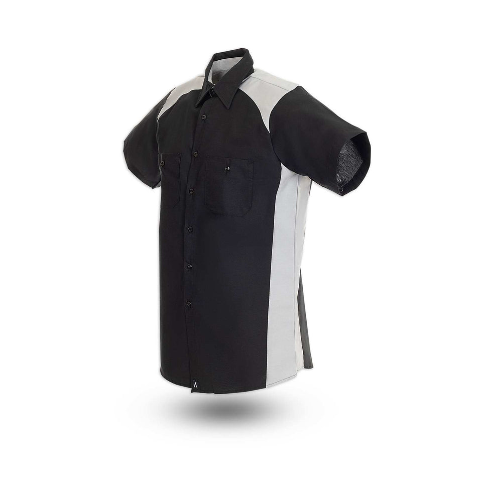 Short-Sleeve Motorsport Industrial Work Shirt