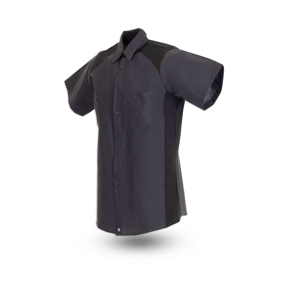 Short-Sleeve Motorsport Industrial Work Shirt