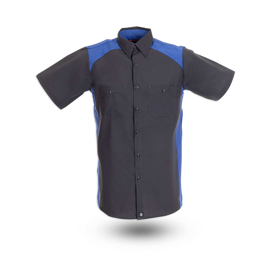 Short-Sleeve Motorsport Industrial Work Shirt