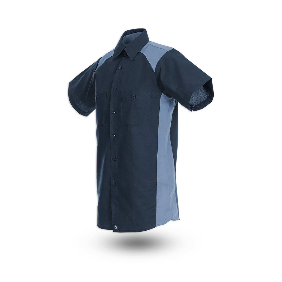 Short-Sleeve Motorsport Industrial Work Shirt