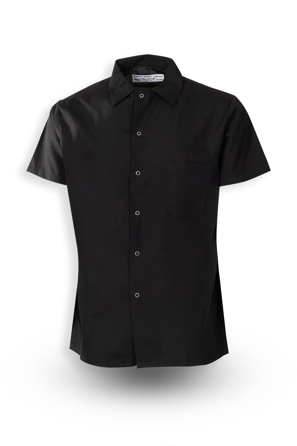 S302 Cook Shirt, Spun Poly, Gripper Front