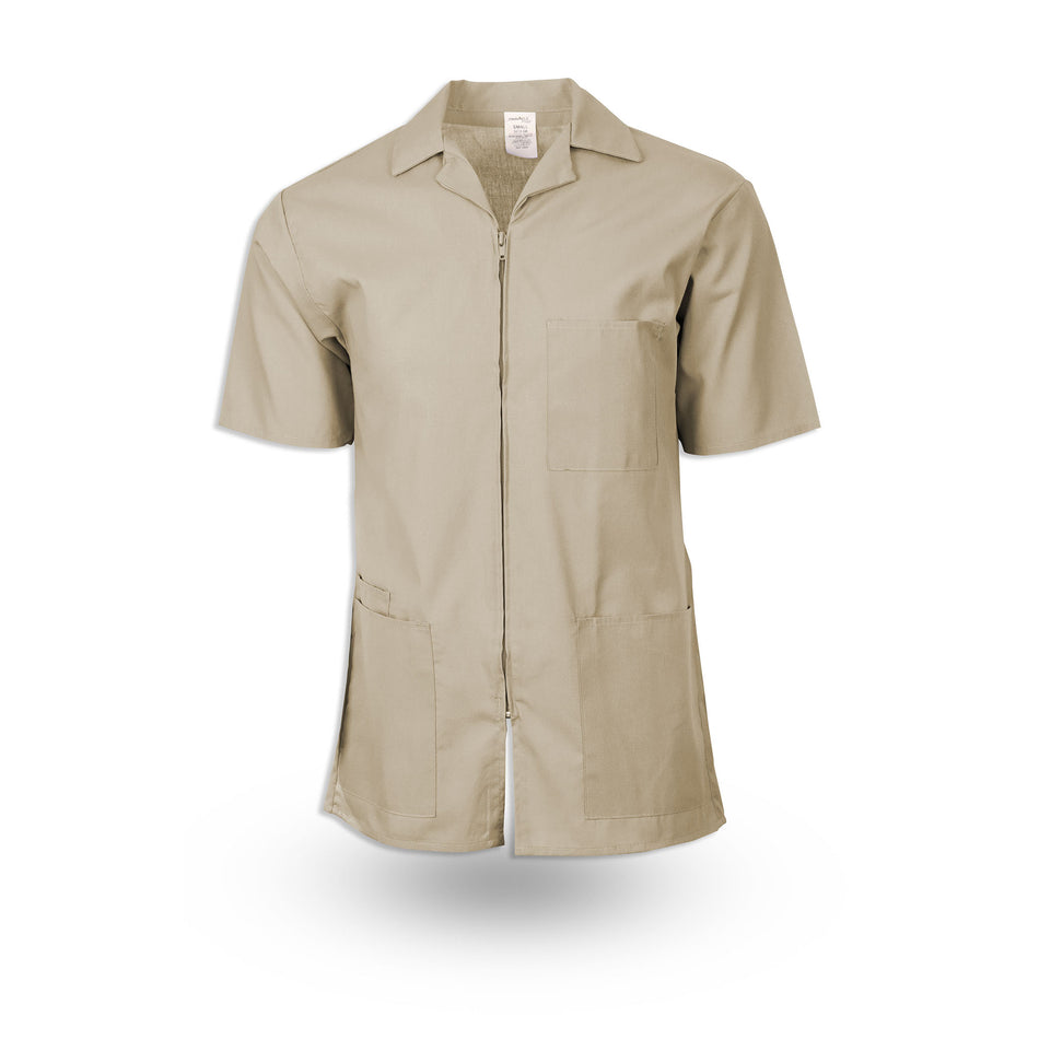 Professional Zip-Front Shirt