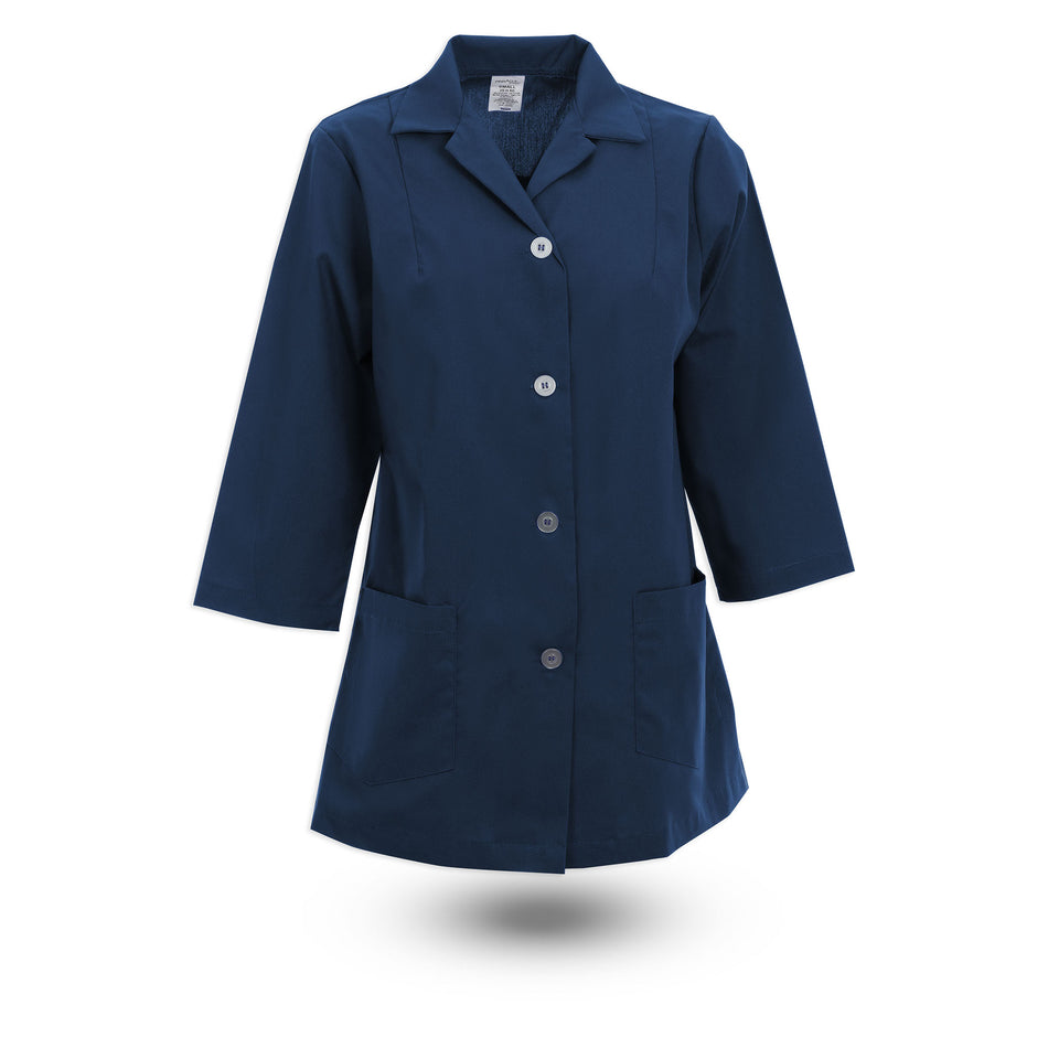 Women’s Utility Button Smock, 3/4 Length Sleeves