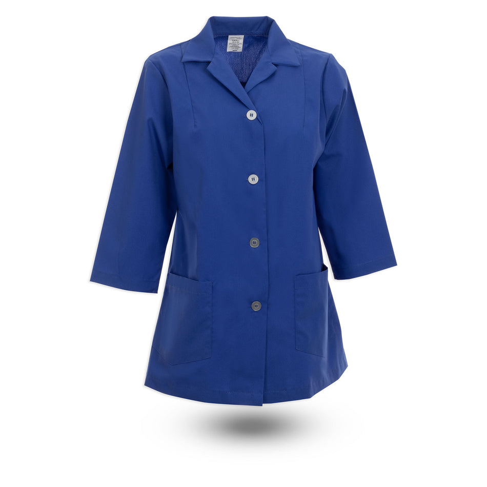 Women’s Utility Button Smock, 3/4 Length Sleeves