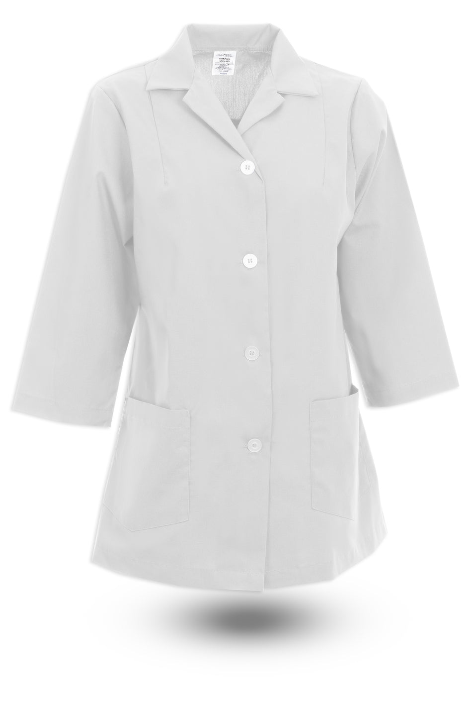 Women’s Utility Button Smock, 3/4 Length Sleeves