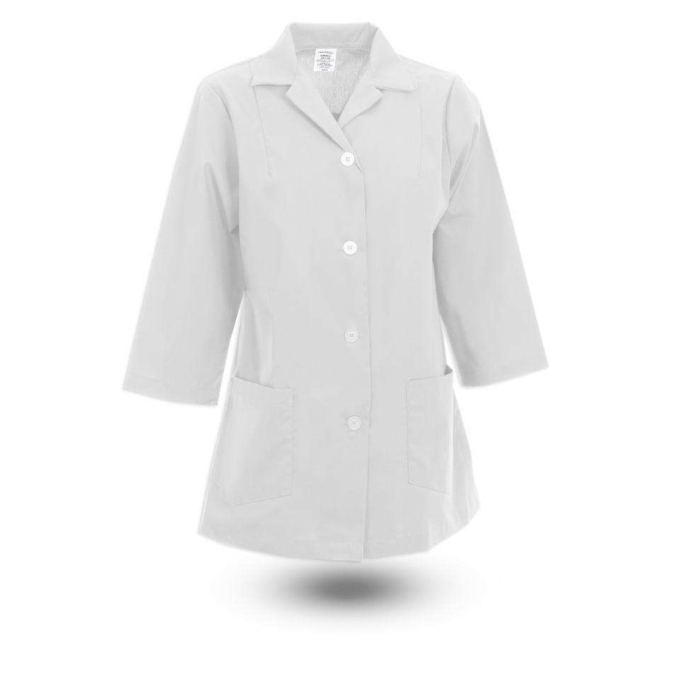 Women’s Utility Button Smock, 3/4 Length Sleeves